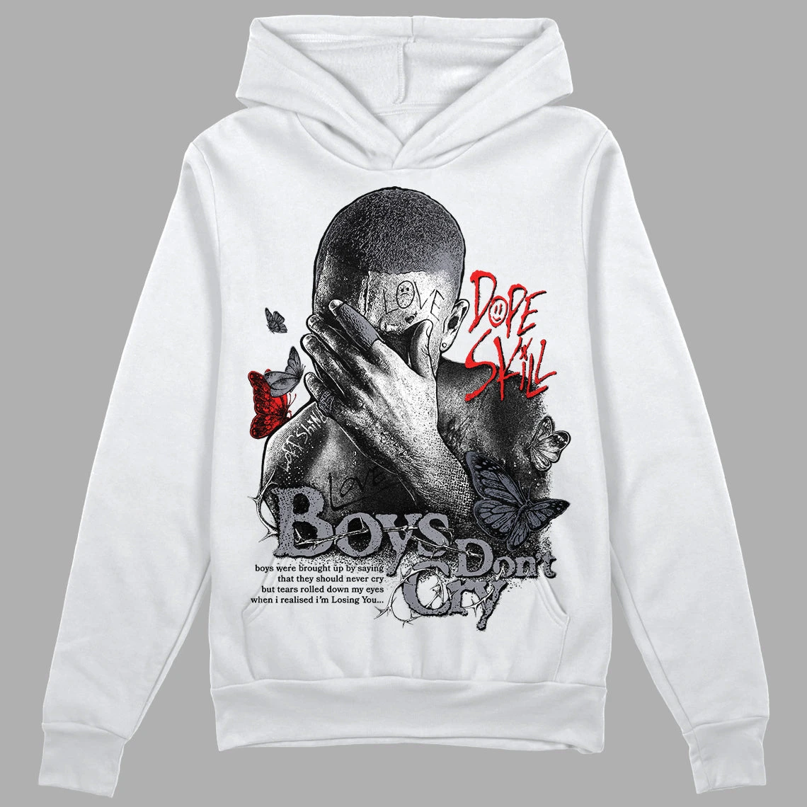 Stealth 14s DopeSkill Hoodie Sweatshirt Boys Don't Cry Graphic 1 Stealth 14s DopeSkill Hoodie Sweatshirt Boys Don't Cry Graphic