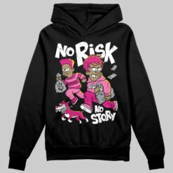 Rick RO Pink Leather Sneakers DopeSkill Hoodie Sweatshirt No Risk No Story Graphic