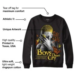 Black Tour Yellow AJ 4 Thunder DopeSkill Sweatshirt Boys Don't Cry Graphic -Dopeskill Brand 34. df06c0e1 62a2 4698 b472 61b5bcf2eb0e