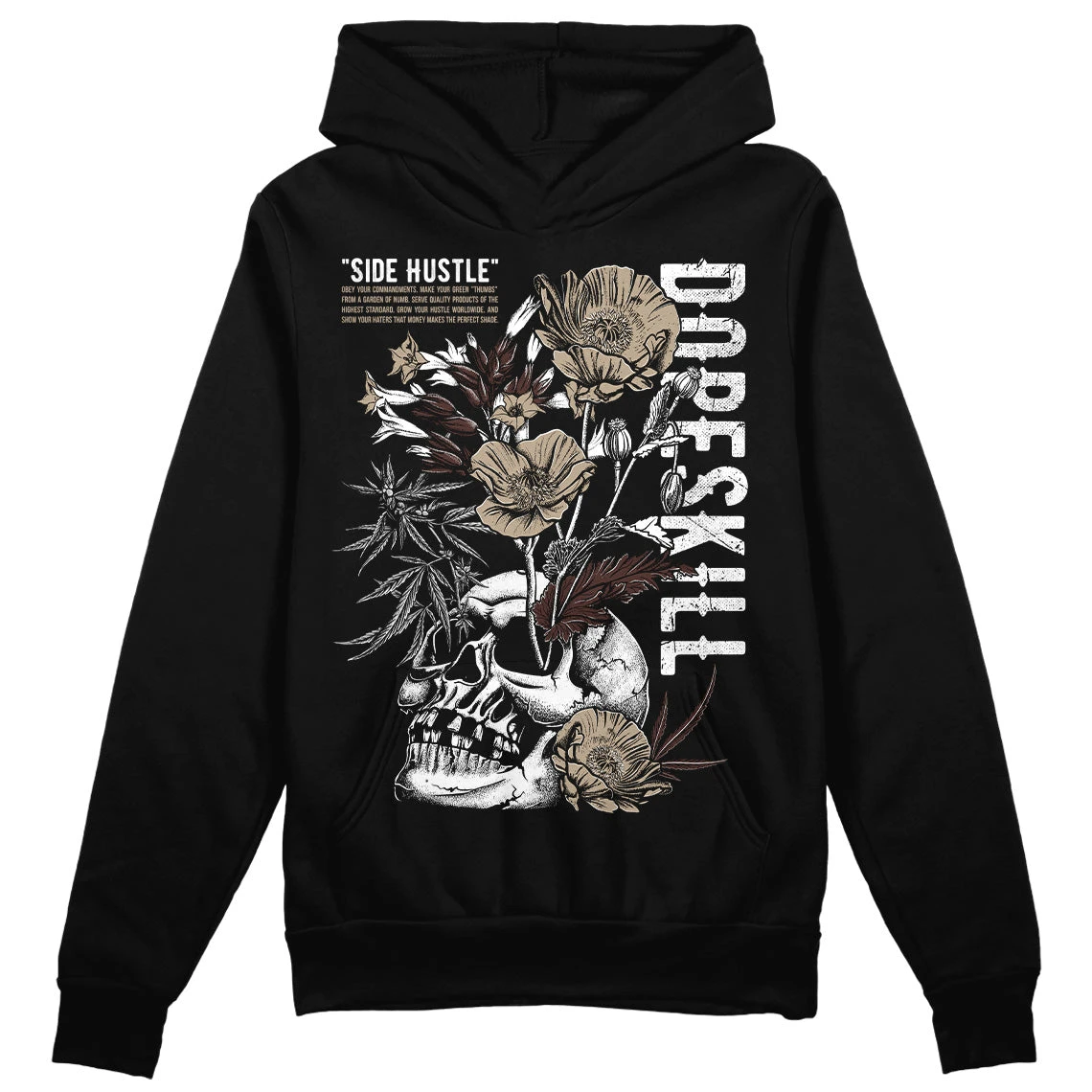 Latte 1s DopeSkill Hoodie Sweatshirt Side Hustle Graphic 2 Latte 1s DopeSkill Hoodie Sweatshirt Side Hustle Graphic - Image 2