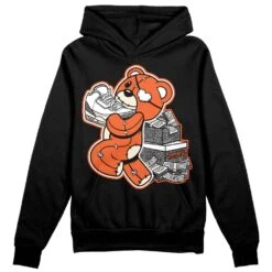Georgia Peach 3s DopeSkill Hoodie Sweatshirt Bear Steals Sneaker Graphic