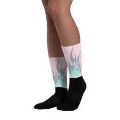 FIRE Sublimated Socks Match AJ 5 Easter -Dopeskill Brand 4. d72f3b35 a8a5 4305 bfa1 70d69c862851