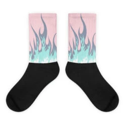 FIRE Sublimated Socks Match AJ 5 Easter