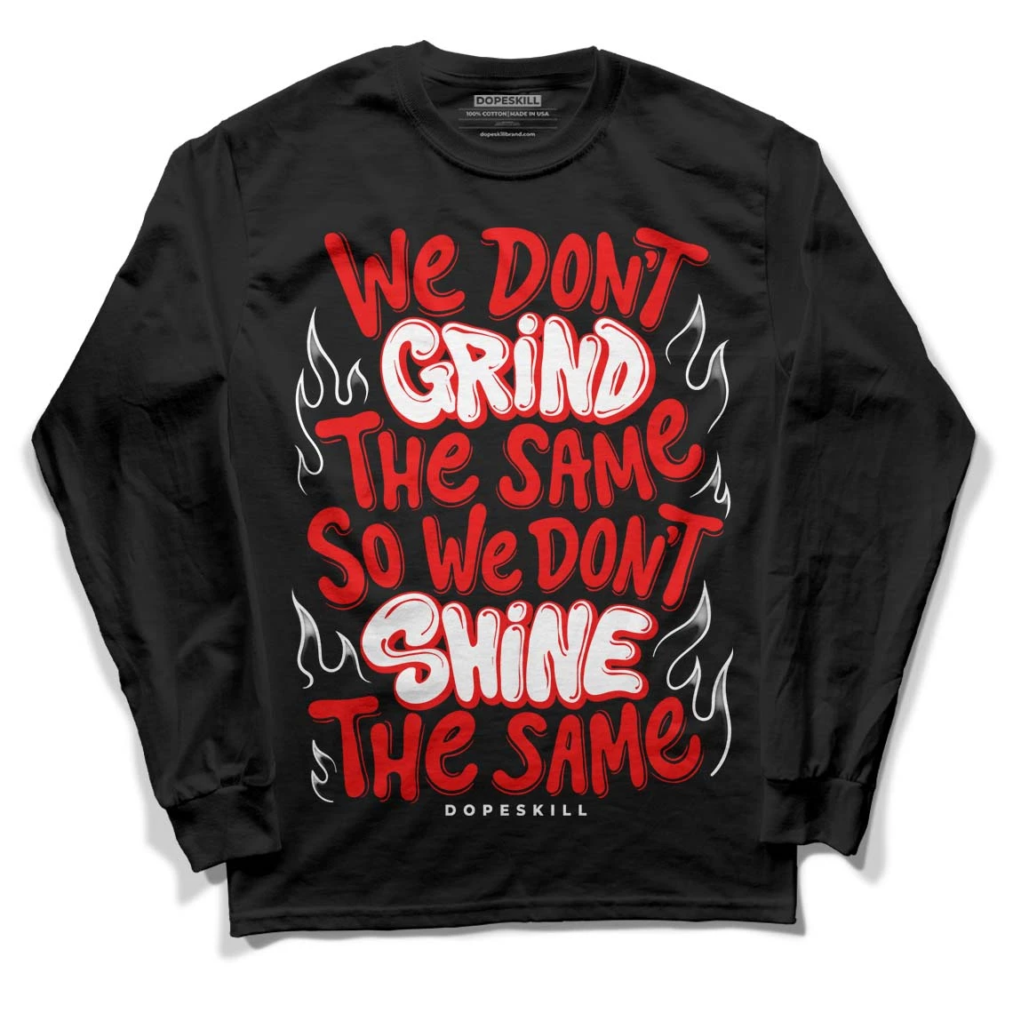 Cherry 11s DopeSkill Long Sleeve T-Shirt Grind Shine Graphic 2 Cherry 11s DopeSkill Long Sleeve T-Shirt Grind Shine Graphic - Image 2