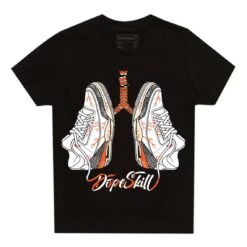 Georgia Peach 3s DopeSkill Toddler Kids T-shirt Breathe Graphic