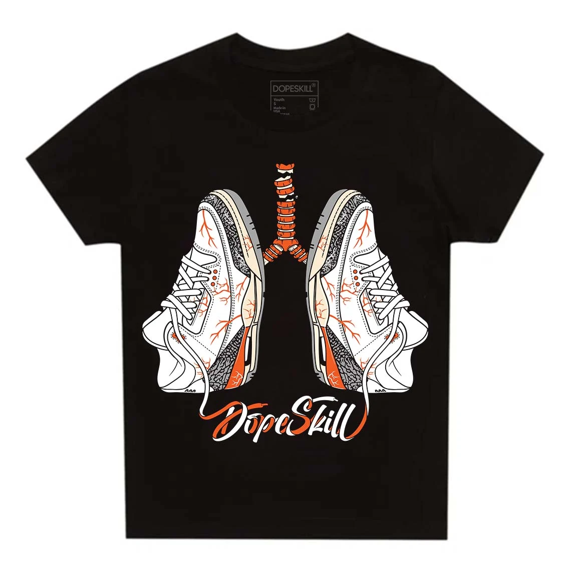 Georgia Peach 3s DopeSkill Toddler Kids T-shirt Breathe Graphic 1 Georgia Peach 3s DopeSkill Toddler Kids T-shirt Breathe Graphic