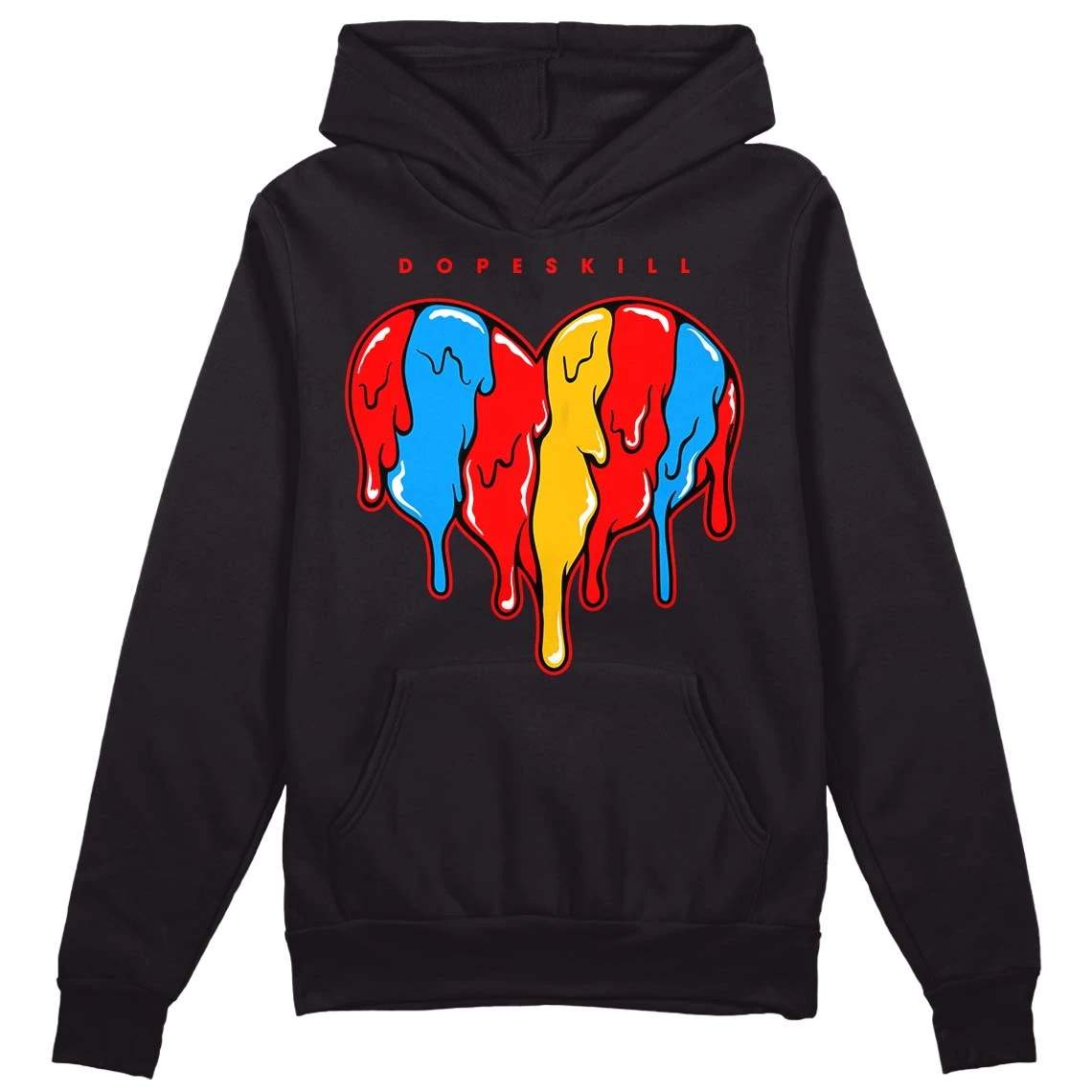 Fruity Pebbles Dunks DopeSkill Hoodie Sweatshirt Slime Drip Heart Graphic 2 Fruity Pebbles Dunks DopeSkill Hoodie Sweatshirt Slime Drip Heart Graphic - Image 2
