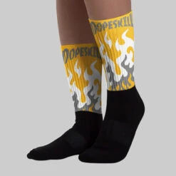 9060 Varsity Gold DopeSkill Sublimated Socks FIRE Graphic -Dopeskill Brand 4 562ebf9f 36f0 4cfe 8270 62862536d1ac