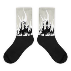 FIRE Sublimated Socks Match AJ 4 Military Black