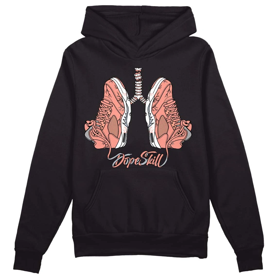 Crimson Bliss 5s DopeSkill Hoodie Sweatshirt Breathe Graphic 2 Crimson Bliss 5s DopeSkill Hoodie Sweatshirt Breathe Graphic - Image 2