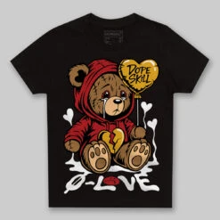 Flu Game 12s DopeSkill Toddler Kids T-shirt Broken Bear Graphic