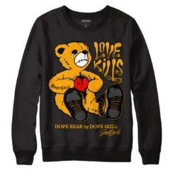 Black Taxi 12s DopeSkill Sweatshirt Love Kills Graphic