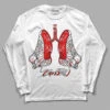 Cherry 12s DopeSkill Long Sleeve T-Shirt Breathe Graphic