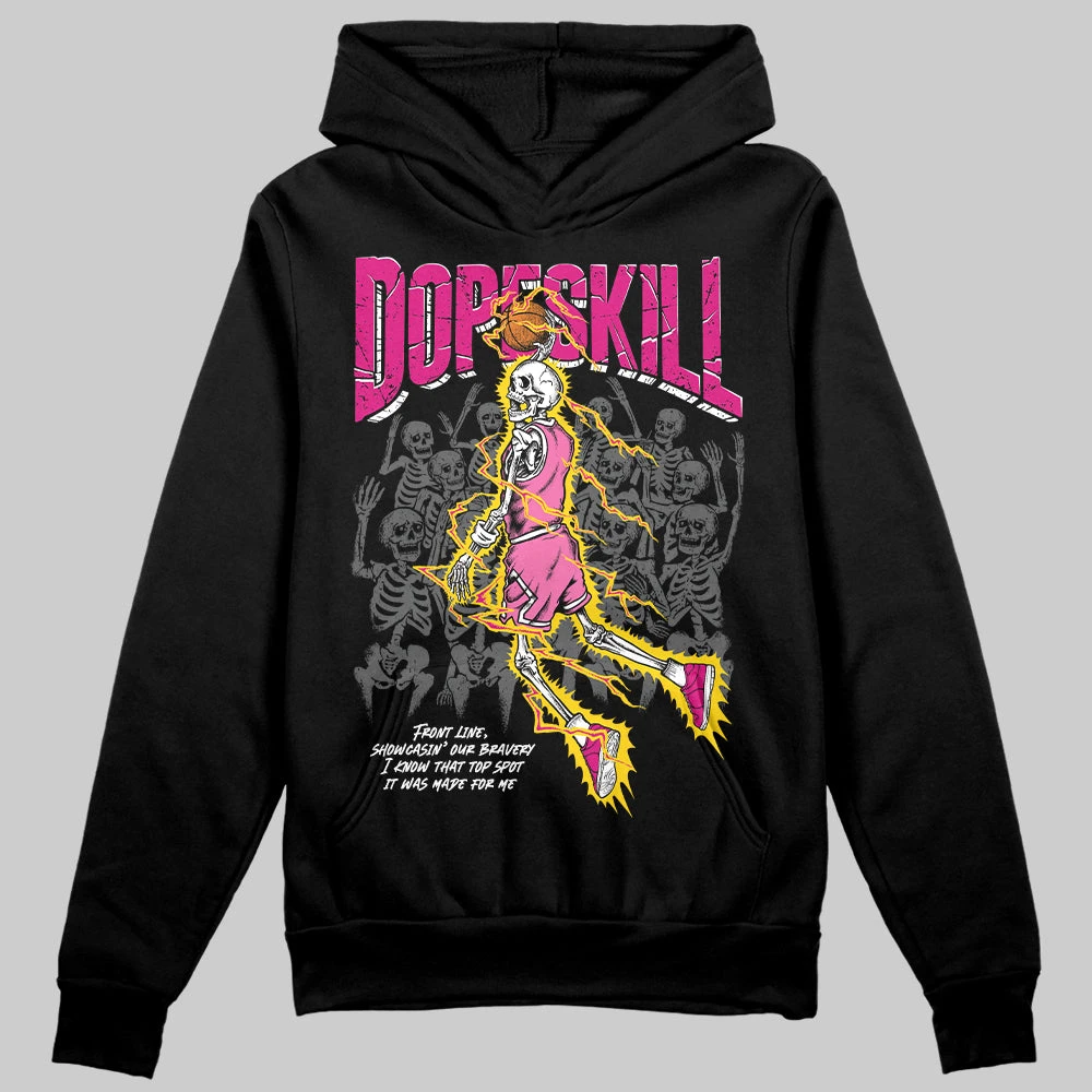 Rick RO Pink Leather Sneakers DopeSkill Hoodie Sweatshirt Thunder Dunk Graphic 1 Rick RO Pink Leather Sneakers DopeSkill Hoodie Sweatshirt Thunder Dunk Graphic