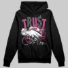 Rick RO Pink Leather Sneakers DopeSkill Hoodie Sweatshirt Trust No One Graphic