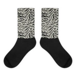 Halloween Sublimated Socks Match AJ 4 Military Black