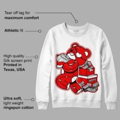 Cherry 11s DopeSkill Sweatshirt Bear Steals Sneaker Graphic -Dopeskill Brand 5 8edf5444 6825 46e3 a2c6 c353e0699a56