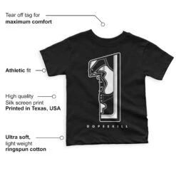 Panda White Black Dunk Low DopeSkill Toddler Kids T-shirt No.1 Graphic -Dopeskill Brand 5 a2245136 f578 4399 9365 2bd378810852