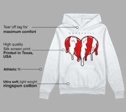 Gym Red 9s DopeSkill Hoodie Sweatshirt Slime Drip Heart Graphic -Dopeskill Brand 5 a93aee6f 982e 4e7b b89b 783b81ba4de7