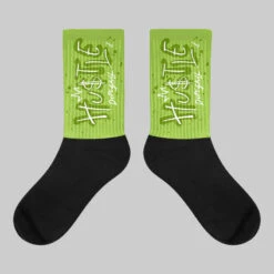 Dunk 'Chlorophyll' DopeSkill Sublimated Socks Hustle Graphic