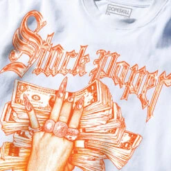 Stack Paper Orange Black White Graphic DopeSkill Premium T-Shirt -Dopeskill Brand 6. 838a4eb4 c455 4be4 8ec6 d09030f9cc01