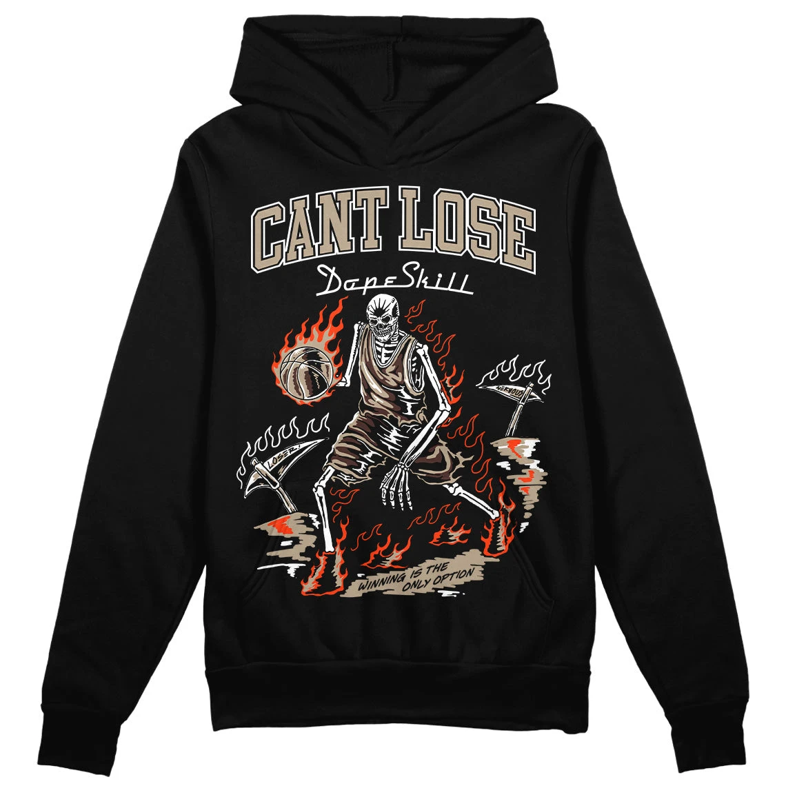 Latte 1s DopeSkill Hoodie Sweatshirt Cant Lose Graphic 2 Latte 1s DopeSkill Hoodie Sweatshirt Cant Lose Graphic - Image 2