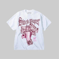 Stack Paper Pink Graphic DopeSkill Premium T-Shirt