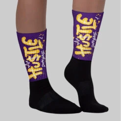Field Purple 12s DopeSkill Sublimated Socks Hustle Graphic -Dopeskill Brand 8. 26c7ce73 10b3 45e5 9e8e 649448e28215