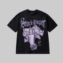 Stack Paper PURPLE Graphic DopeSkill Premium T-Shirt