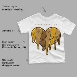 Wheat 13s DopeSkill Toddler Kids T-shirt Slime Drip Heart Graphic -Dopeskill Brand Mota 52a19831 36bb 445a b7ee f6fabc38ce87