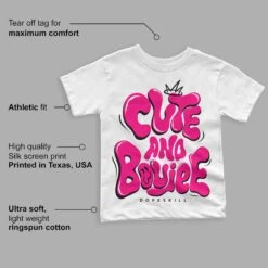 Fierce Pink 1s DopeSkill Toddler Kids T-shirt Cute And Boujee Graphic -Dopeskill Brand Mota 558d2111 0409 41b1 8324 015bd85a1223