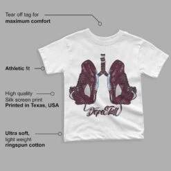 Burgundy 5s DopeSkill Toddler Kids T-shirt Breathe Graphic -Dopeskill Brand Mota a51c2726 e28c 4f26 b71a 2b8c0a82c4c5