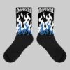 Space Jam 11s DopeSkill Sublimated Socks FIRE Graphic