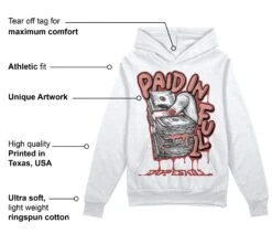 Dune Red 13s DopeSkill Hoodie Sweatshirt Paid In Full Graphic -Dopeskill Brand a 7657db82 05c5 4133 bc09 4566932a9a84