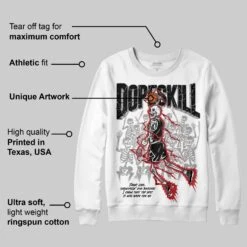Bred 11s DopeSkill Sweatshirt Thunder Dunk Graphic 6 Bred 11s DopeSkill Sweatshirt Thunder Dunk Graphic -Dopeskill Brand a ad8b44c1 6787 41d7 9e3a 7972652d64c3