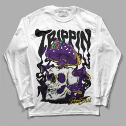 Field Purple 12s DopeSkill Long Sleeve T-Shirt Trippin Graphic