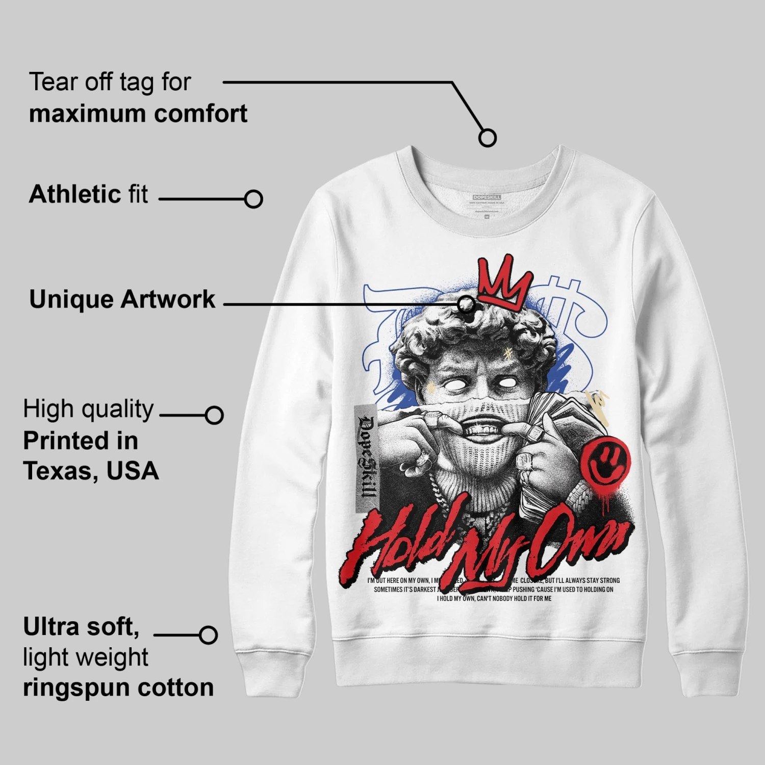 Seoul 2.0 3s DopeSkill Sweatshirt In My Way Graphic 3 Seoul 2.0 3s DopeSkill Sweatshirt In My Way Graphic - Image 3