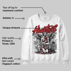Fire Red 3s DopeSkill Sweatshirt Heartless Graphic 6 Fire Red 3s DopeSkill Sweatshirt Heartless Graphic -Dopeskill Brand a e40bdea2 8ef6 4df2 b073 77de8feb00a1