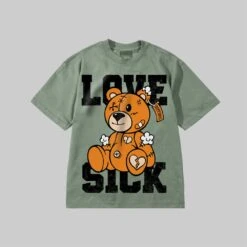 Love Sick DopeSkill Premium T-shirt 22 Love Sick DopeSkill Premium T-shirt -Dopeskill Brand ao Noissey olive