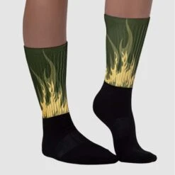 Craft Olive 4s DopeSkill Sublimated Socks FIRE Graphic 6 Craft Olive 4s DopeSkill Sublimated Socks FIRE Graphic -Dopeskill Brand chan1 0e3d0b21 bb19 4948 971c 6475cfbe273e