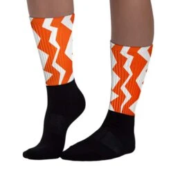 Orange Milk DopeSkill Sublimated Socks ZicZac Graphic -Dopeskill Brand chan1 3e2d3a40 e431 49bd b613 75646052d950