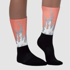 Crimson Bliss 5s Sublimated Socks FIRE Graphic 6 Crimson Bliss 5s Sublimated Socks FIRE Graphic -Dopeskill Brand chan1 4160a143 63c2 409b 9a87 75c79fef19c7