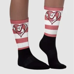 Valentine's Day Collection DopeSkill Sublimated Socks Horizontal Stripes Graphic 6 Valentine's Day Collection DopeSkill Sublimated Socks Horizontal Stripes Graphic -Dopeskill Brand chan1 5b5bbce3 b20d 4569 9b7c 803dfea80295