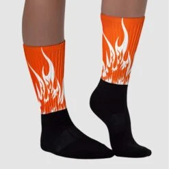 Orange Milk DopeSkill Sublimated Socks FIRE Graphic -Dopeskill Brand chan1 6f0d273d ba6d 4b4c a9d4 513b858c31bb