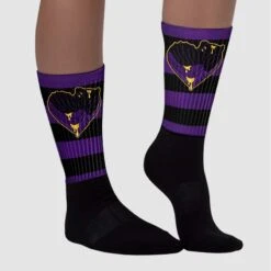 Field Purple 12s DopeSkill Sublimated Socks Horizontal Stripes Graphic -Dopeskill Brand chan1 caf13c6d 65a1 41f2 9f4d 9e0e4b8ccf00