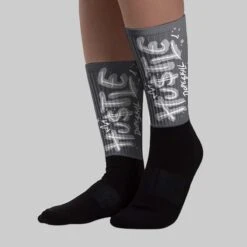 Wet Cement 4s DopeSkill Sublimated Socks Hustle Graphic -Dopeskill Brand chan2 58f69d03 e2b5 420f 9a38 4f0f6e6916f3