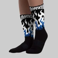 Space Jam 11s DopeSkill Sublimated Socks FIRE Graphic -Dopeskill Brand chan 2 0670479c b1df 40be 88c6 c6d9226b9650