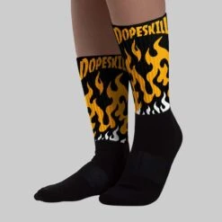 Black Taxi 12s Sublimated Socks FIRE Graphic -Dopeskill Brand chan 2 53c5a8a3 af04 414e bdde 1833c0c3c5a2