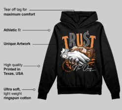 Orange Black White DopeSkill Hoodie Sweatshirt Trust No One Graphic -Dopeskill Brand mo ta 75797336 ea2c 429f b20e 43c98b40fa41