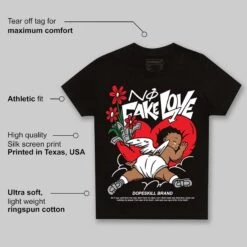 White Thunder 4s DopeSkill Toddler Kids T-shirt No Fake Love Graphic -Dopeskill Brand mot 6677ad2e 8419 4f41 9437 2d3ceee3f577